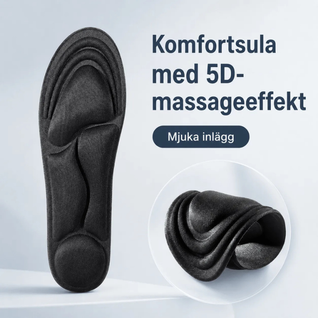 5D Hälinlägg Stötdämpande – Skoinlägg mot Hälsporre & Ömma Hälar
