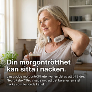 NeuroRelax™ Pro – Nackmassage med TENS, EMS & Värme