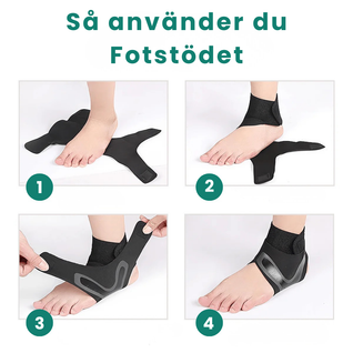 NordCura™ Fotledsstöd – stöd vid plantar fasciit, pronation och hälsmärta