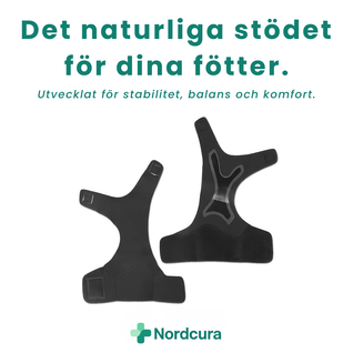 NordCura™ Fotledsstöd – stöd vid plantar fasciit, pronation och hälsmärta