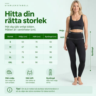 Värmeleggings Dam Fleecefodrade – Termoleggings mot Kyla, Hög Midja