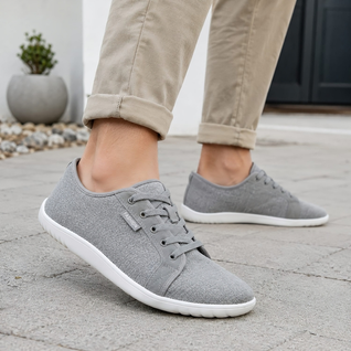 Barfotaskor Unisex – Minimalistiska Sneakers med Bred Tåbox & Zero Drop