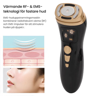 Ansiktsmaskin EMS Huduppstramning – Anti-Aging mot Rynkor & Slapp Hud