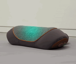 3-i-1 Nackmassagekudde med Värme, Vibration & Nackstretch