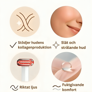 InfraRelief™ – Hudvårdsapparat med rödljusterapi