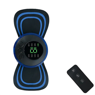 EMS & TENS Massageplatta för Muskelstimulering & Avslappning – Nacke, Rygg & Axlar