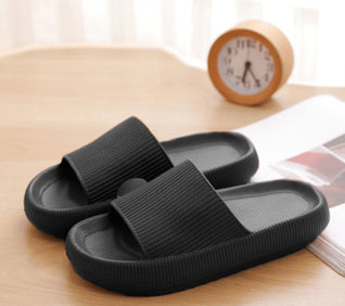 Ergonomiska tofflor med stöddämpande sula
