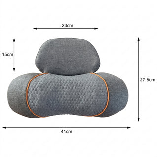 3-i-1 Nackmassagekudde med Värme, Vibration & Nackstretch
