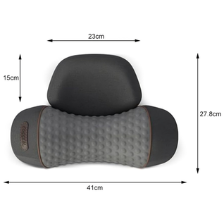 3-i-1 Nackmassagekudde med Värme, Vibration & Nackstretch