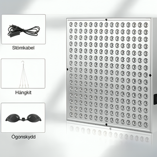 InfraRelief™ Rödljusterapi LED-panel för återhämtning